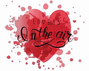 Jill Cooper and Amanda Tarling "Love is in the  air."